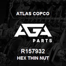 R157932 Atlas Copco HEX THIN NUT | AGA Parts