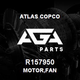 R157950 Atlas Copco MOTOR,FAN | AGA Parts