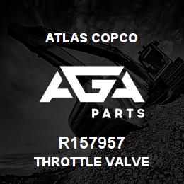 R157957 Atlas Copco THROTTLE VALVE | AGA Parts