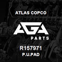 R157971 Atlas Copco P.U.PAD | AGA Parts