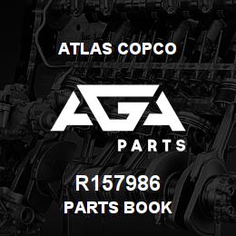 R157986 Atlas Copco PARTS BOOK | AGA Parts