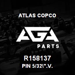 R158137 Atlas Copco PIN 5/32".V. | AGA Parts