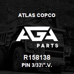 R158138 Atlas Copco PIN 3/32".V. | AGA Parts