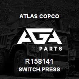 R158141 Atlas Copco SWITCH,PRESS | AGA Parts