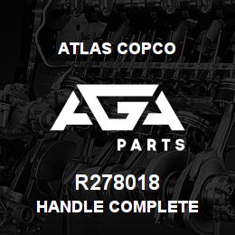 R278018 Atlas Copco HANDLE COMPLETE | AGA Parts