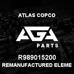 R989015200 Atlas Copco REMANUFACTURED ELEMENT | AGA Parts
