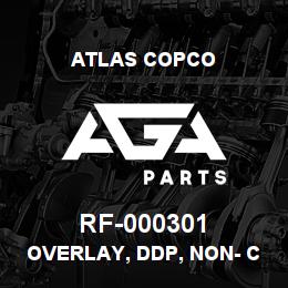 RF-000301 Atlas Copco OVERLAY, DDP, NON- C.YCLING | AGA Parts