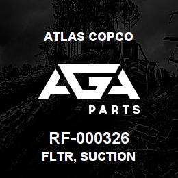 RF-000326 Atlas Copco FLTR, SUCTION | AGA Parts