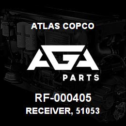RF-000405 Atlas Copco RECEIVER, 51053 | AGA Parts