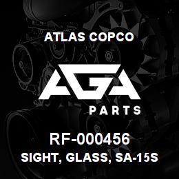 RF-000456 Atlas Copco SIGHT, GLASS, SA-15S, .625"ODF | AGA Parts