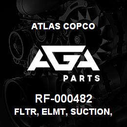 RF-000482 Atlas Copco FLTR, ELMT, SUCTION, RPE-48BD | AGA Parts
