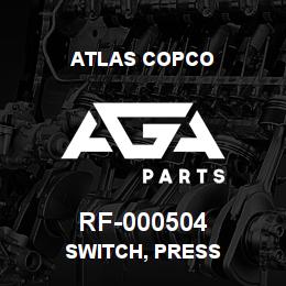 RF-000504 Atlas Copco SWITCH, PRESS | AGA Parts
