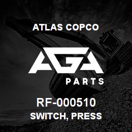 RF-000510 Atlas Copco SWITCH, PRESS | AGA Parts