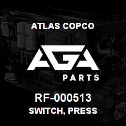 RF-000513 Atlas Copco SWITCH, PRESS | AGA Parts