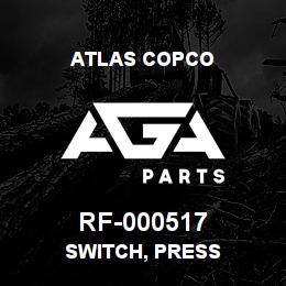 RF-000517 Atlas Copco SWITCH, PRESS | AGA Parts
