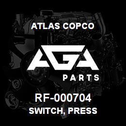 RF-000704 Atlas Copco SWITCH, PRESS | AGA Parts