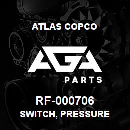 RF-000706 Atlas Copco SWITCH, PRESSURE | AGA Parts