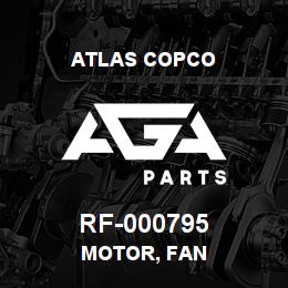 RF-000795 Atlas Copco MOTOR, FAN | AGA Parts