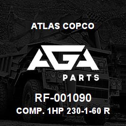 RF-001090 Atlas Copco COMP. 1HP 230-1-60 R-22 | AGA Parts