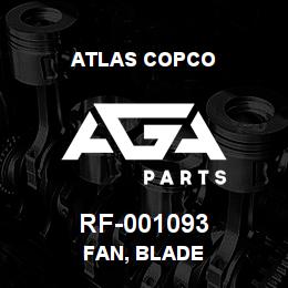 RF-001093 Atlas Copco FAN, BLADE | AGA Parts
