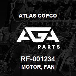 RF-001234 Atlas Copco MOTOR, FAN | AGA Parts