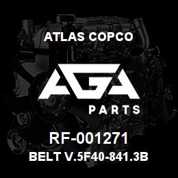 RF-001271 Atlas Copco BELT V.5F40-841.3B | AGA Parts
