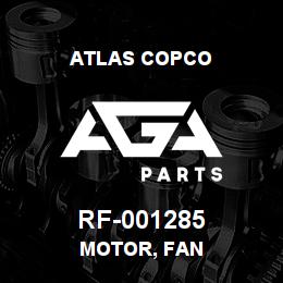 RF-001285 Atlas Copco MOTOR, FAN | AGA Parts