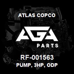 RF-001563 Atlas Copco PUMP, 3HP, ODP | AGA Parts
