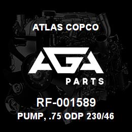 RF-001589 Atlas Copco PUMP, .75 ODP 230/460 | AGA Parts