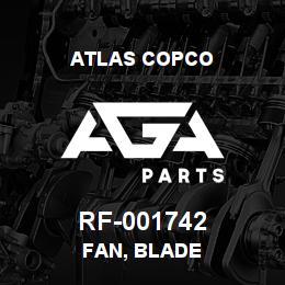 RF-001742 Atlas Copco FAN, BLADE | AGA Parts