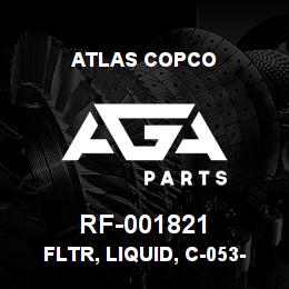 RF-001821 Atlas Copco FLTR, LIQUID, C-053-S, .375" OD | AGA Parts