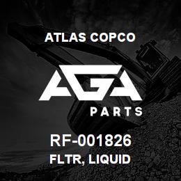 RF-001826 Atlas Copco FLTR, LIQUID | AGA Parts