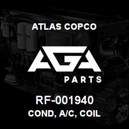 RF-001940 Atlas Copco COND, A/C, COIL | AGA Parts