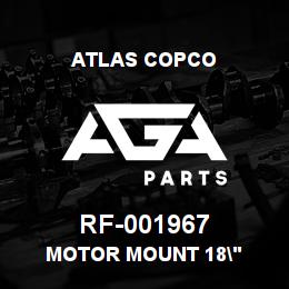 RF-001967 Atlas Copco MOTOR MOUNT 18" | AGA Parts
