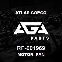 RF-001969 Atlas Copco MOTOR, FAN | AGA Parts
