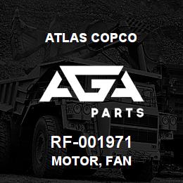RF-001971 Atlas Copco MOTOR, FAN | AGA Parts