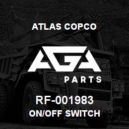 RF-001983 Atlas Copco ON/OFF SWITCH | AGA Parts