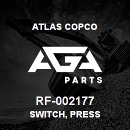 RF-002177 Atlas Copco SWITCH, PRESS | AGA Parts