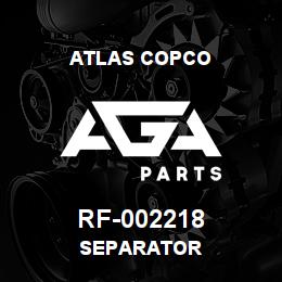 RF-002218 Atlas Copco SEPARATOR | AGA Parts