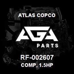 RF-002607 Atlas Copco COMP, 1.5HP | AGA Parts