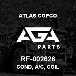RF-002626 Atlas Copco COND, A/C, COIL | AGA Parts