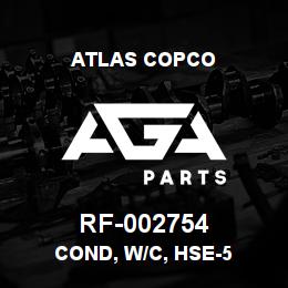 RF-002754 Atlas Copco COND, W/C, HSE-5 | AGA Parts