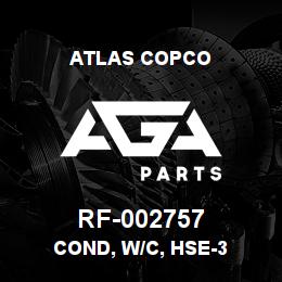RF-002757 Atlas Copco COND, W/C, HSE-3 | AGA Parts
