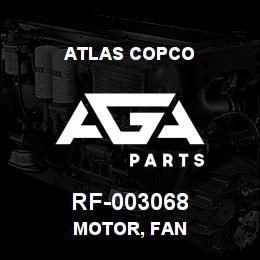 RF-003068 Atlas Copco MOTOR, FAN | AGA Parts