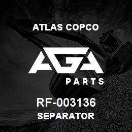 RF-003136 Atlas Copco SEPARATOR | AGA Parts