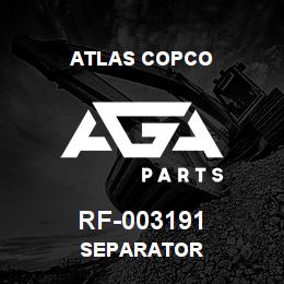 RF-003191 Atlas Copco SEPARATOR | AGA Parts