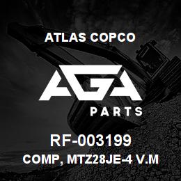 RF-003199 Atlas Copco COMP, MTZ28JE-4 V.M | AGA Parts