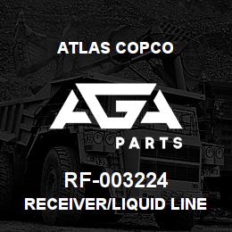 RF-003224 Atlas Copco RECEIVER/LIQUID LINE | AGA Parts
