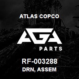 RF-003288 Atlas Copco DRN, ASSEM | AGA Parts