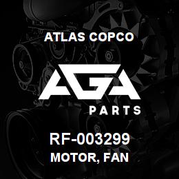 RF-003299 Atlas Copco MOTOR, FAN | AGA Parts